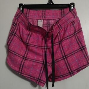 Secret Treasures Pink Plaid Lounge Wear